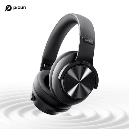 Picun b8 fones de ouvido bluetooth 120h playtime fone de ouvido sem fio bluetooth 3eq modo baixa latência chamadas mãos-livres sobre fones de ouvido