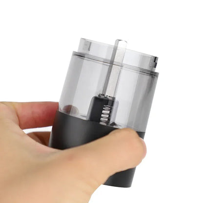 Moedor elétrico recarregável usb de sal e pimenta, aspereza ajustável, grande capacidade, moedores de especiarias automáticos, ferramenta de cozinha