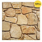 Painéis de parede de pedra falsa 3D, Peel and Stick Tile, Adesivo decorativo de parede, Auto-adesivo, 1 pc, 10pcs