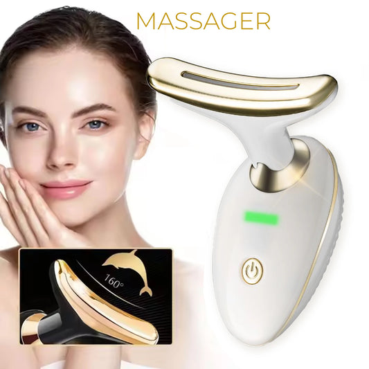 Massageador Facial Profissional Ultrassônico Antirrugas para Linhas de Expressão, Rejuvenescedor de Pele Recarregável
