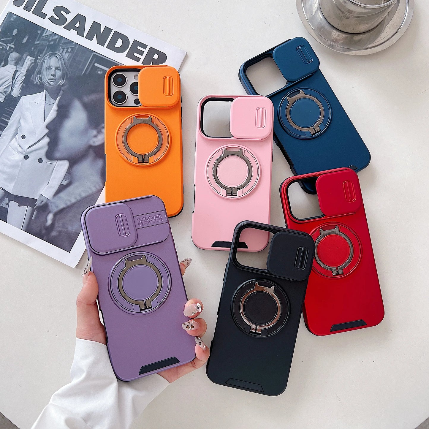 Capa Protetora Magnética para Carregamento Sem Fio MagSafe para iPhone