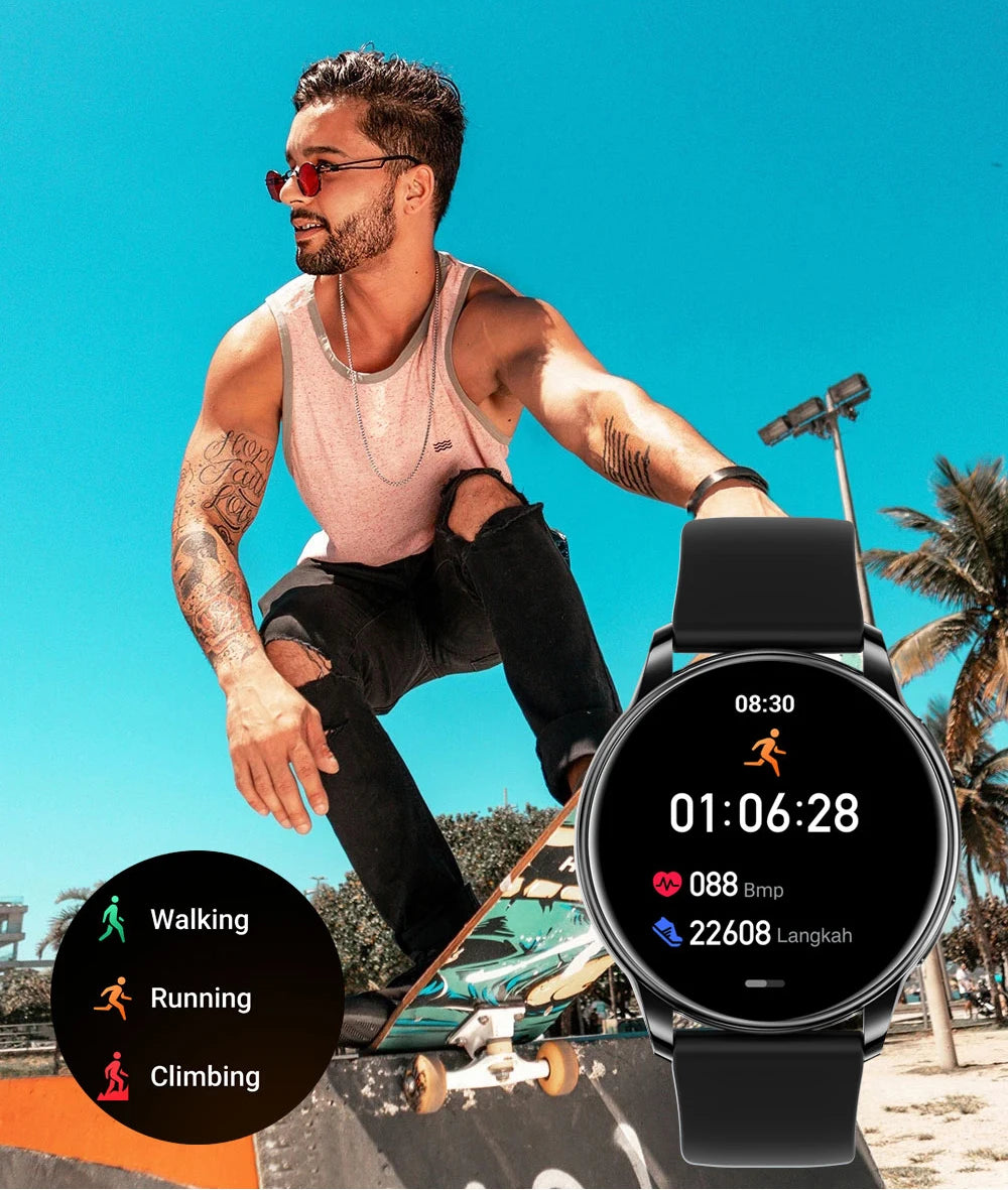 MEVADEN-Bluetooth chamada relógio inteligente para homens e mulheres, relógios personalizados, esporte fitness tracker, freqüência cardíaca, android, ios, y22