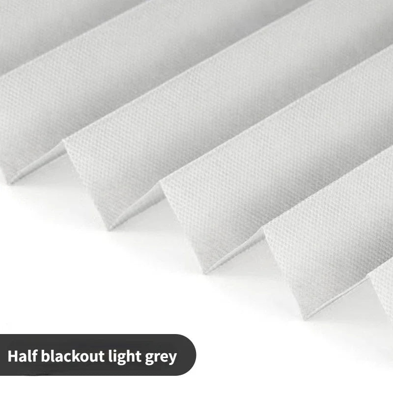Cortinas plissadas autoadesivas, 5 tamanhos, banheiro, varanda, meia blackout, cortinas para quarto, sala de estar, varanda