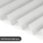 Cortinas plissadas autoadesivas, 5 tamanhos, banheiro, varanda, meia blackout, cortinas para quarto, sala de estar, varanda