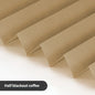 Cortinas plissadas autoadesivas, 5 tamanhos, banheiro, varanda, meia blackout, cortinas para quarto, sala de estar, varanda