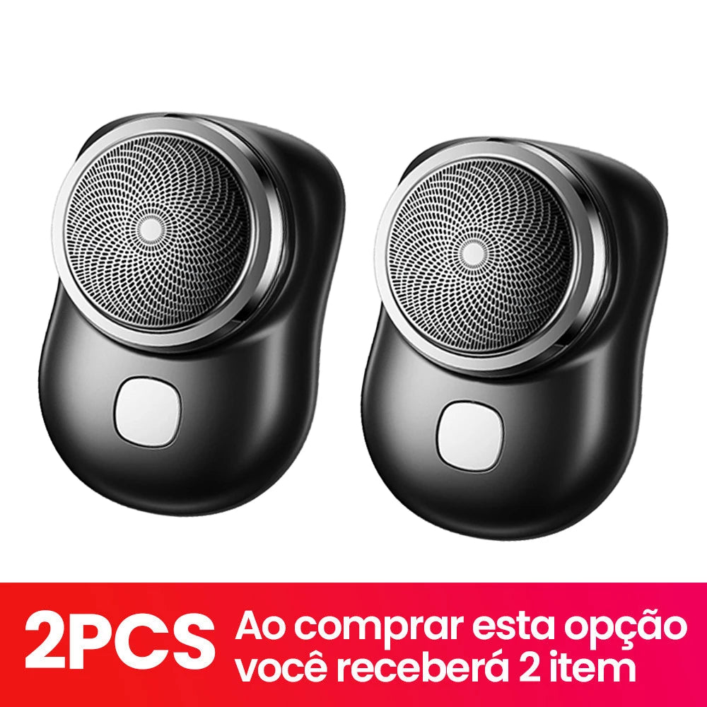 Aparelho de Barbear Portátil à Prova d'Água Design Compacto para Viagens e Uso Diário Rápido e Prático