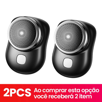 Aparelho de Barbear Portátil à Prova d'Água Design Compacto para Viagens e Uso Diário Rápido e Prático