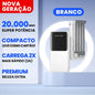Power Bank 20000mAh Carregador Portátil Rápido, Design Estético em Formato de Favo de Mel para Celular e Viagem