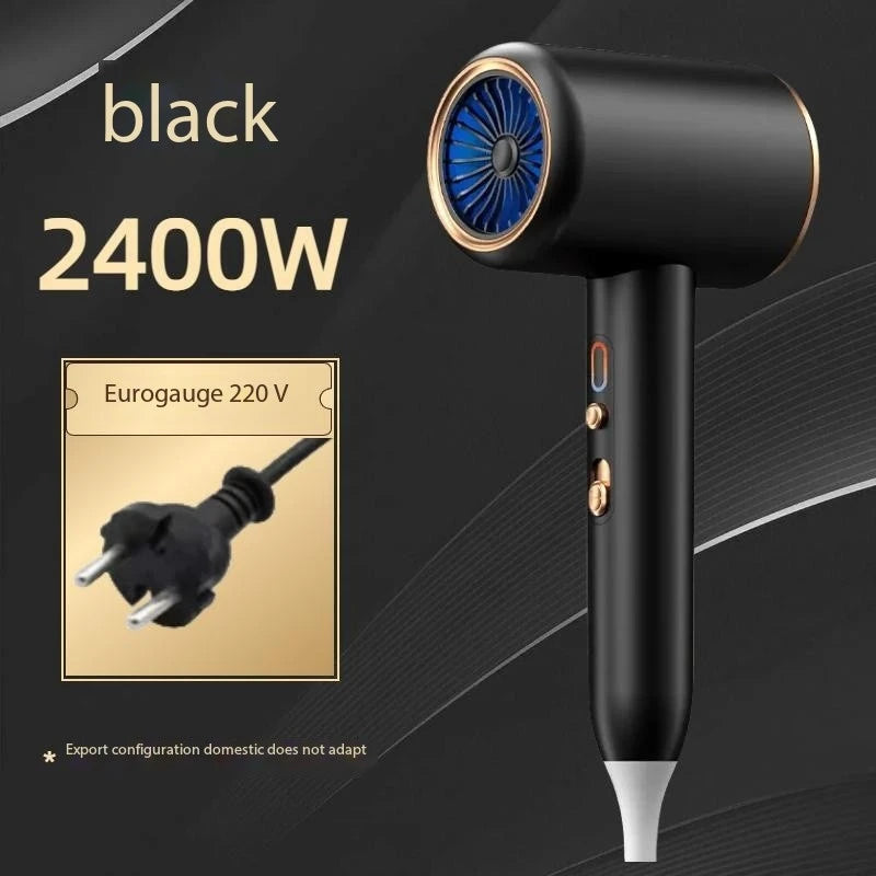 F33 secador de cabelo turbina elétrica de alta velocidade fluxo de ar baixo ruído temperatura constante e secagem rápida adequado para salões domésticos