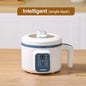 Panela elétrica de arroz 1,7l, camada dupla única, 220v, multifogão, antiaderente, mecânica inteligente, multicooker, panela de arroz no vapor para casa