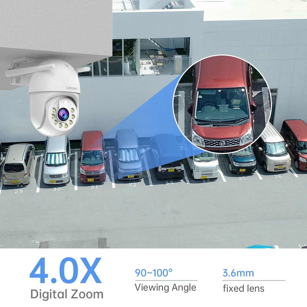 câmera 5mp inteligente wifi ptz ao ar livre 5x zoom digital rastreamento automático onvif cctv câmera ip câmera de vigilância de vídeo de segurança