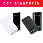 Power Bank 20000mAh Carregador Portátil com Lanterna, Display Digital, Carregamento Rápido para Celular, Viagem