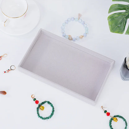 Reunindo Jewelry Box, Jewelry Tray, Adequado para Todos os Tipos de Armazenamento de Jóias, 1Pc