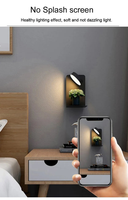 arandela parede Lâmpadas Com Interruptor Quarto luminária decoração para quarto luminaria parede casa e decoração luminaria de parede lustre sala luminária para quarto luminarias cabeceira luminaria quarto casal lâmpa