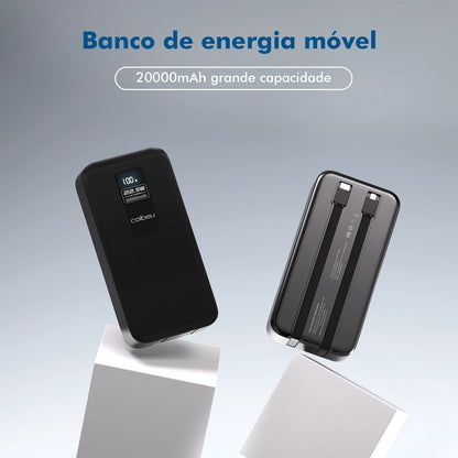 Powerbank， Powerbank 10000mah， Powerbak， Power Bank Portátil， Bateria Portátil， Pilhas Recarregáveis， Coibeu, 23W