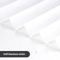 Cortinas plissadas autoadesivas, 5 tamanhos, banheiro, varanda, meia blackout, cortinas para quarto, sala de estar, varanda