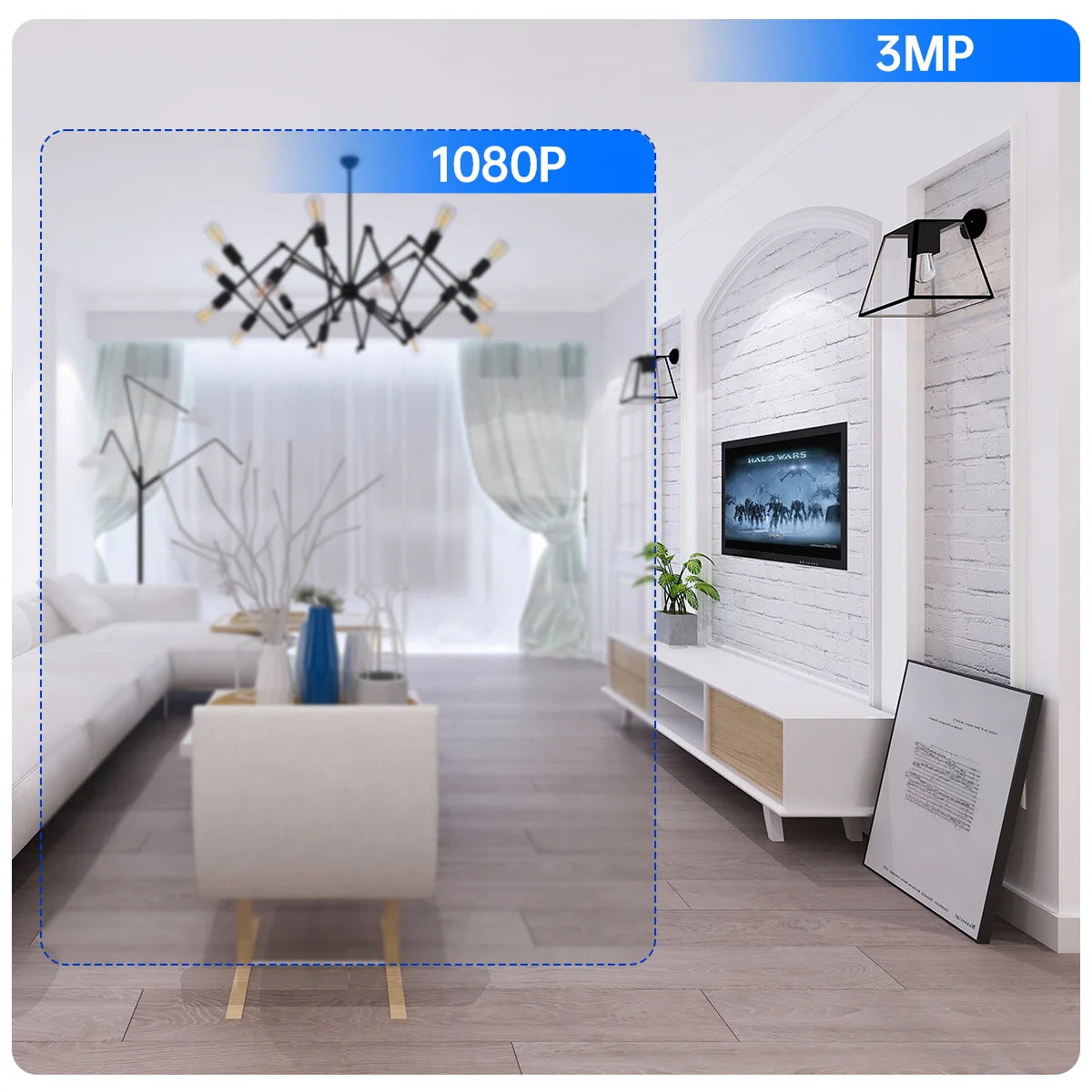 Lenovo 3mp e27 lâmpada ip wifi câmera de vigilância de vídeo interna cor noite ai rastreamento casa inteligente monitor do bebê câmera cctv