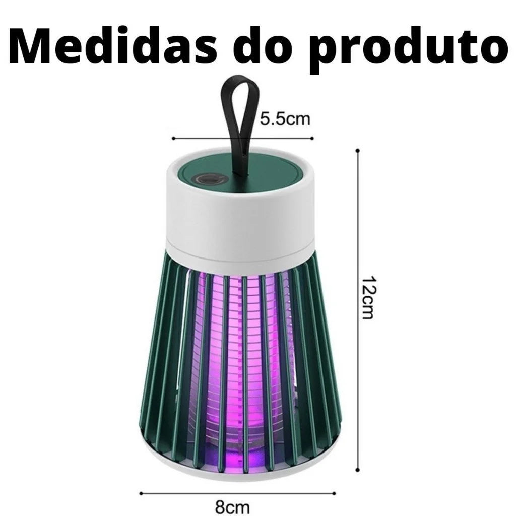 Aparelho de Controle de Pragas de Mosquitos com Luz Azul e Função Noturna Silenciosa, Proteção Segura para Casa