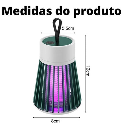Aparelho de Controle de Pragas de Mosquitos com Luz Azul e Função Noturna Silenciosa, Proteção Segura para Casa