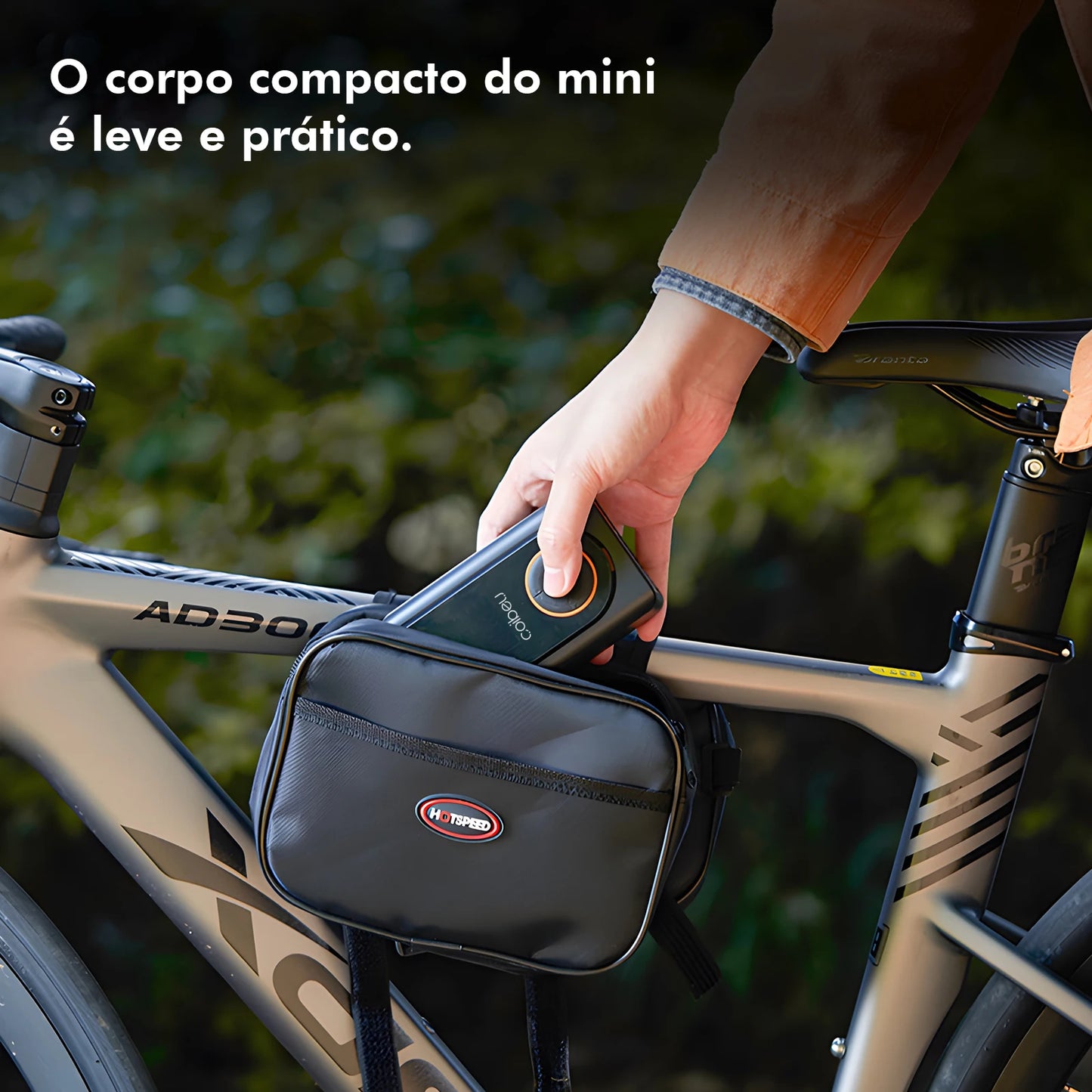 Bomba de Ar Portátil Sem Fio 60W, Bateria Recarregável 3600mAh, 150PSI, 5 Modos, LED/SOS, Type-C, Automática para Carro/Moto