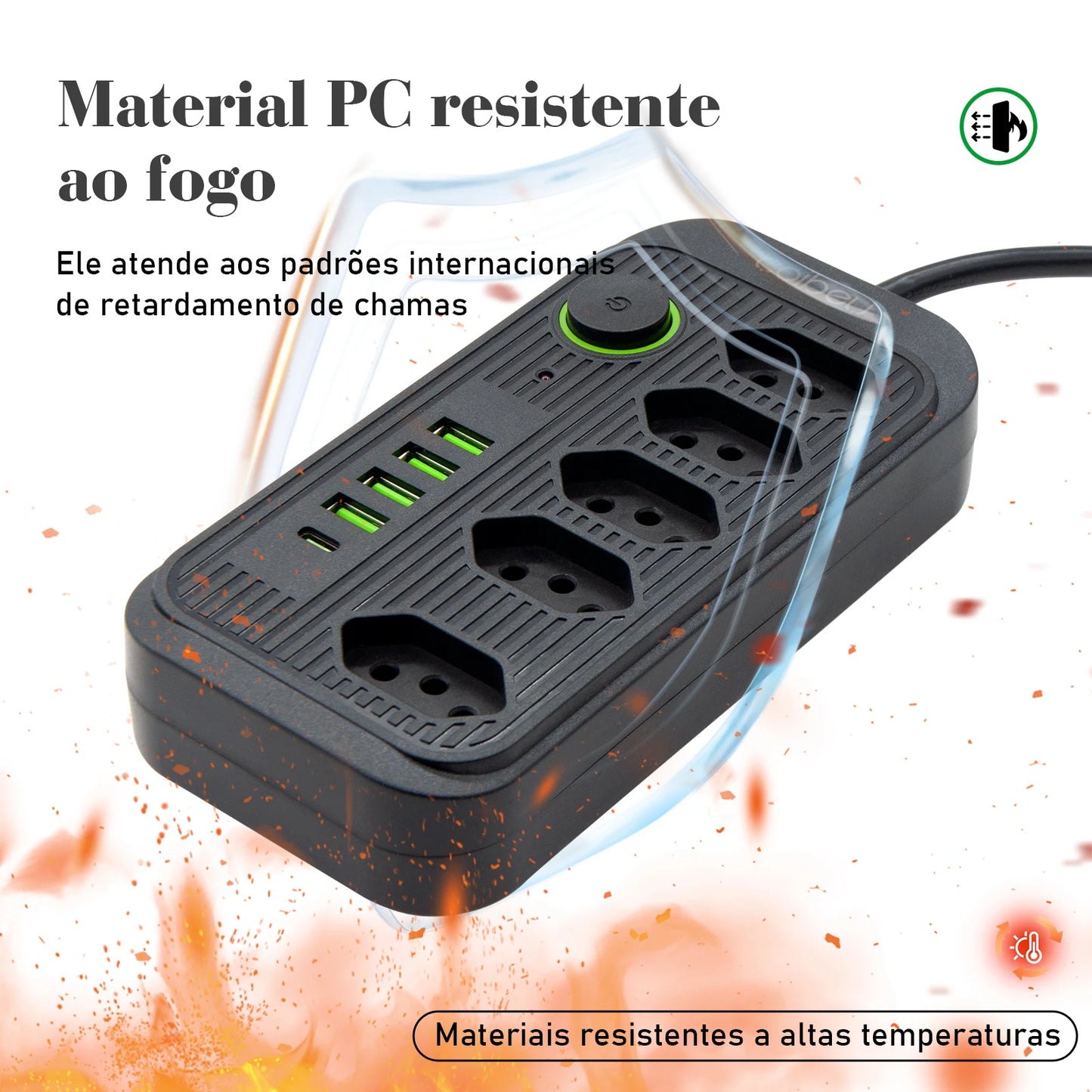 Extensão tomada,Extensão elétrica,Tomada usb,Filtro de linha de tomada,Regua tomadas de energia,Extensao eletrica,110-220V,10A