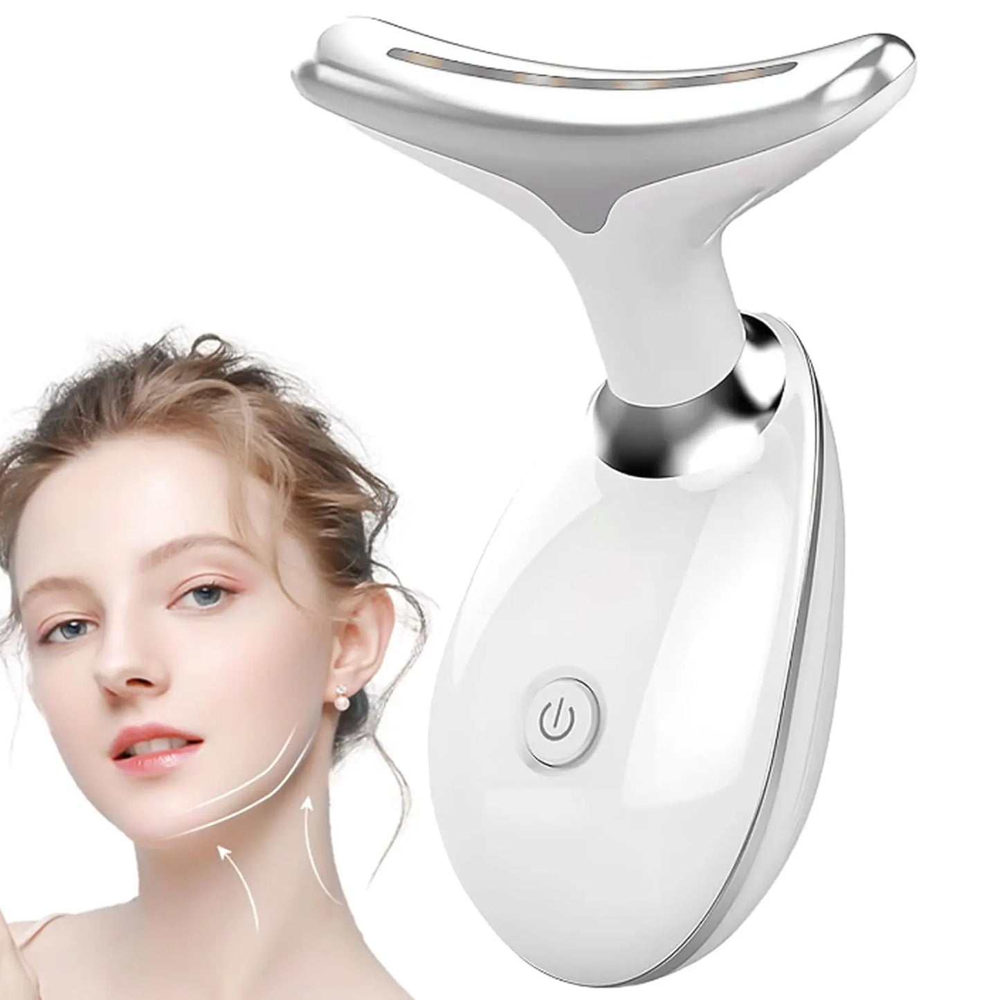 Massageador Facial Profissional Ultrassônico Antirrugas para Linhas de Expressão, Rejuvenescedor de Pele Recarregável