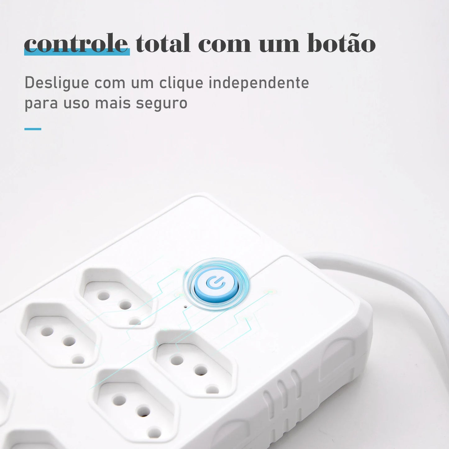 Extensão tomada,Extensão elétrica,Tomada usb,Filtro de linha de tomada,Regua tomadas de energia,Extensao eletrica,110-220V,10A