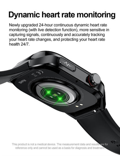 2025new micro exame físico relógio inteligente para homens ácido úrico gordura corporal cinco órgãos relógios de saúde bluetooth chamada smartbracelet