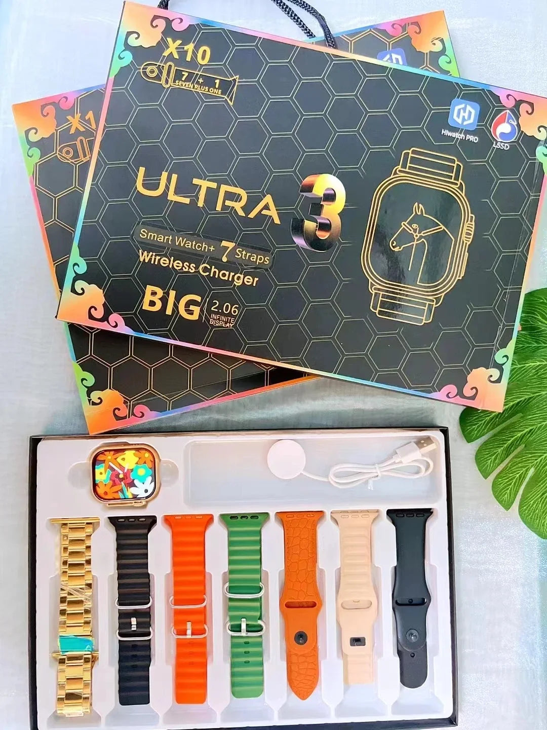 7 + 1 relógio inteligente x10 ultra 3 relógio esportivo para homens mulheres bluetooth chamada telefônica smartwatch diy enfrenta à prova dwaterproof água pulseira inteligente