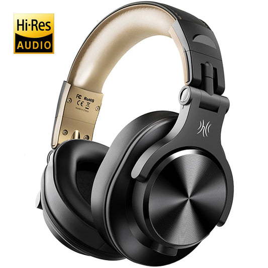 Oneodio a70 fusão com fio + sem fio bluetooth 5.2