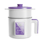Panela elétrica de arroz 1,7l, camada dupla única, 220v, multifogão, antiaderente, mecânica inteligente, multicooker, panela de arroz no vapor para casa