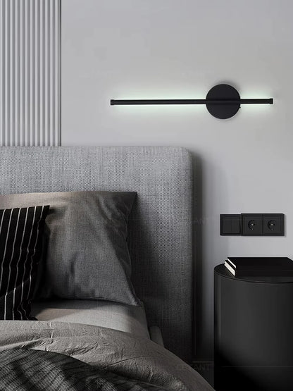 Luminária de parede magnética recarregável 50, preta, dourada, para sala de estar, quarto, corredor, estudo, escada, vestiário, iluminação led, fiação grátis