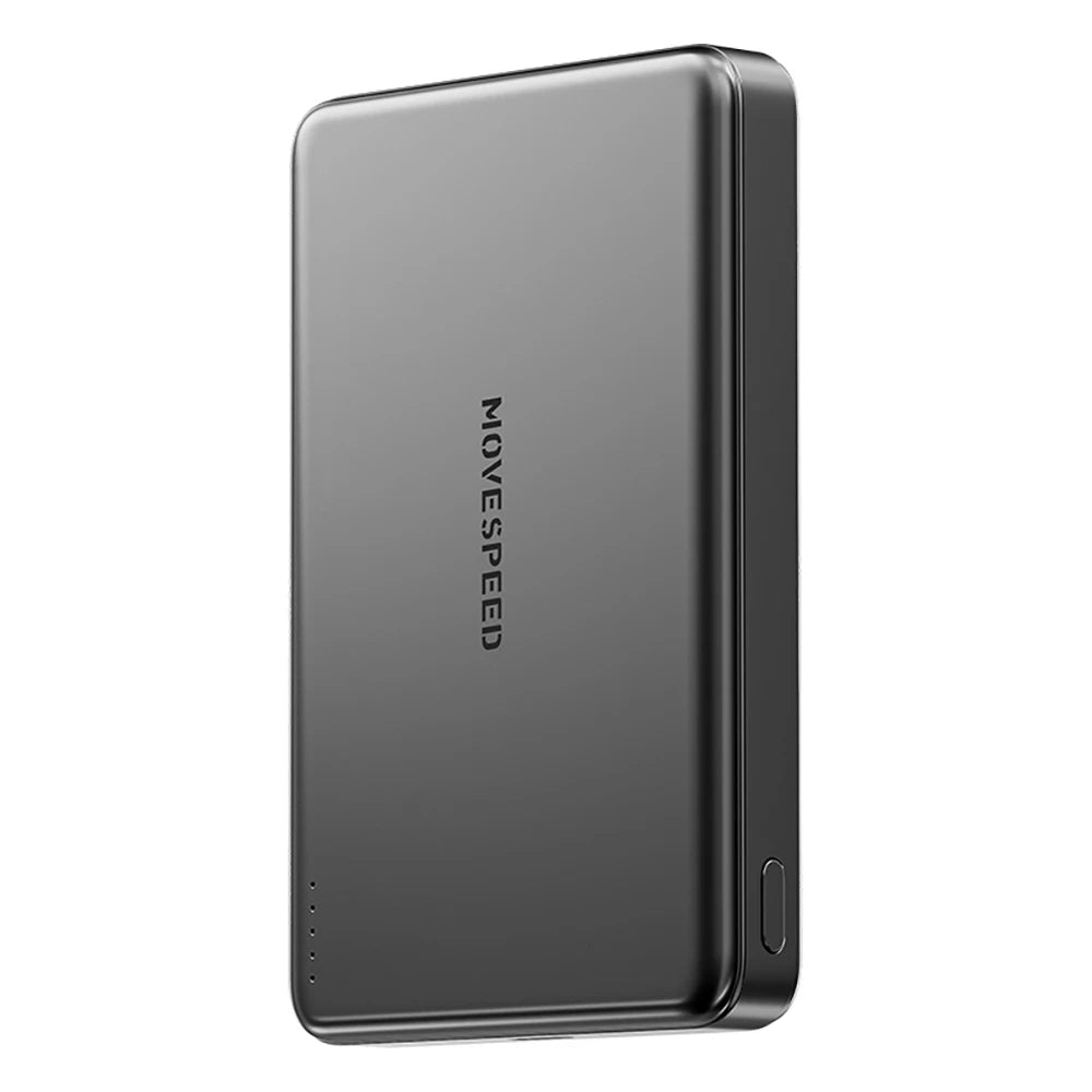Movespeed s10 banco de potência magnético fino 10000mah pd20w carregador portátil bateria externa sem fio para iphone 16 samsung powerbank
