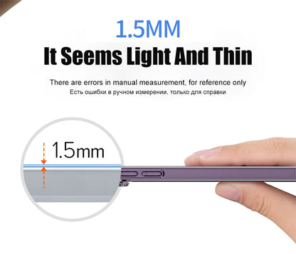Luxo claro silicone caso de telefone para iphone