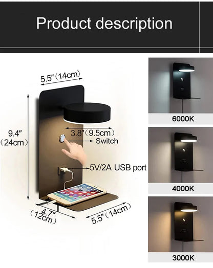 arandela parede Lâmpadas Com Interruptor Quarto luminária decoração para quarto luminaria parede casa e decoração luminaria de parede lustre sala luminária para quarto luminarias cabeceira luminaria quarto casal lâmpa