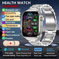 2025new micro exame físico relógio inteligente para homens ácido úrico gordura corporal cinco órgãos relógios de saúde bluetooth chamada smartbracelet