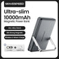 Movespeed s10 banco de potência magnético fino 10000mah pd20w carregador portátil bateria externa sem fio para iphone 16 samsung powerbank