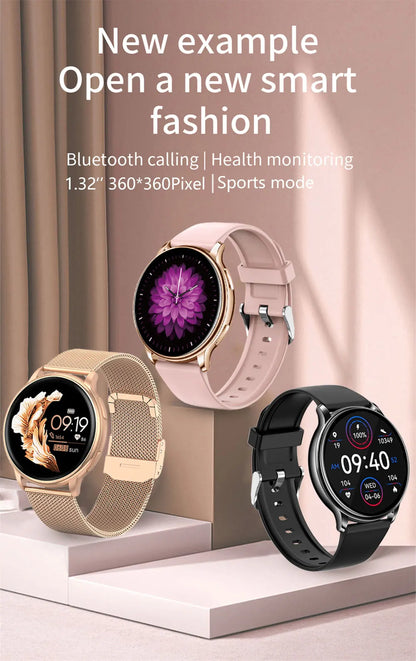 MEVADEN-Bluetooth chamada relógio inteligente para homens e mulheres, relógios personalizados, esporte fitness tracker, freqüência cardíaca, android, ios, y22