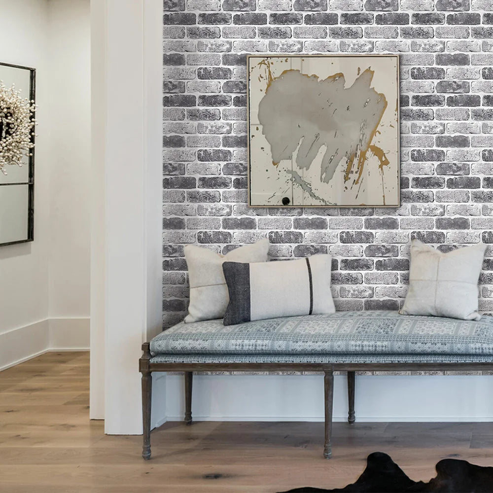 10 painéis de parede 3D descascam e colar, adesivos de parede de tijolo 3D, azulejo adesivo backsplash cozinha, decoração de banheiro