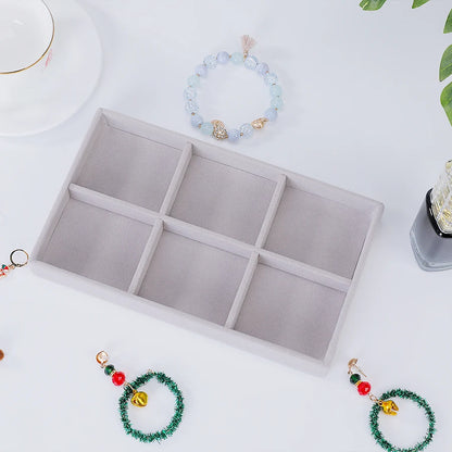 Reunindo Jewelry Box, Jewelry Tray, Adequado para Todos os Tipos de Armazenamento de Jóias, 1Pc