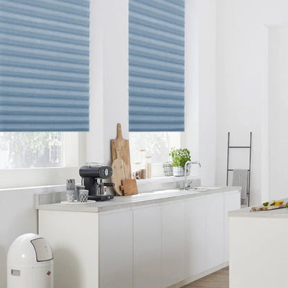 Cortinas plissadas autoadesivas, 5 tamanhos, banheiro, varanda, meia blackout, cortinas para quarto, sala de estar, varanda