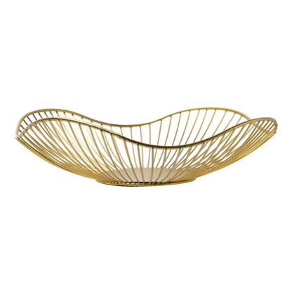 Cesta de frutas de ferro recipiente de frutas tigela casa criativa