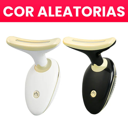 Massageador Facial Profissional Ultrassônico Antirrugas para Linhas de Expressão, Rejuvenescedor de Pele Recarregável