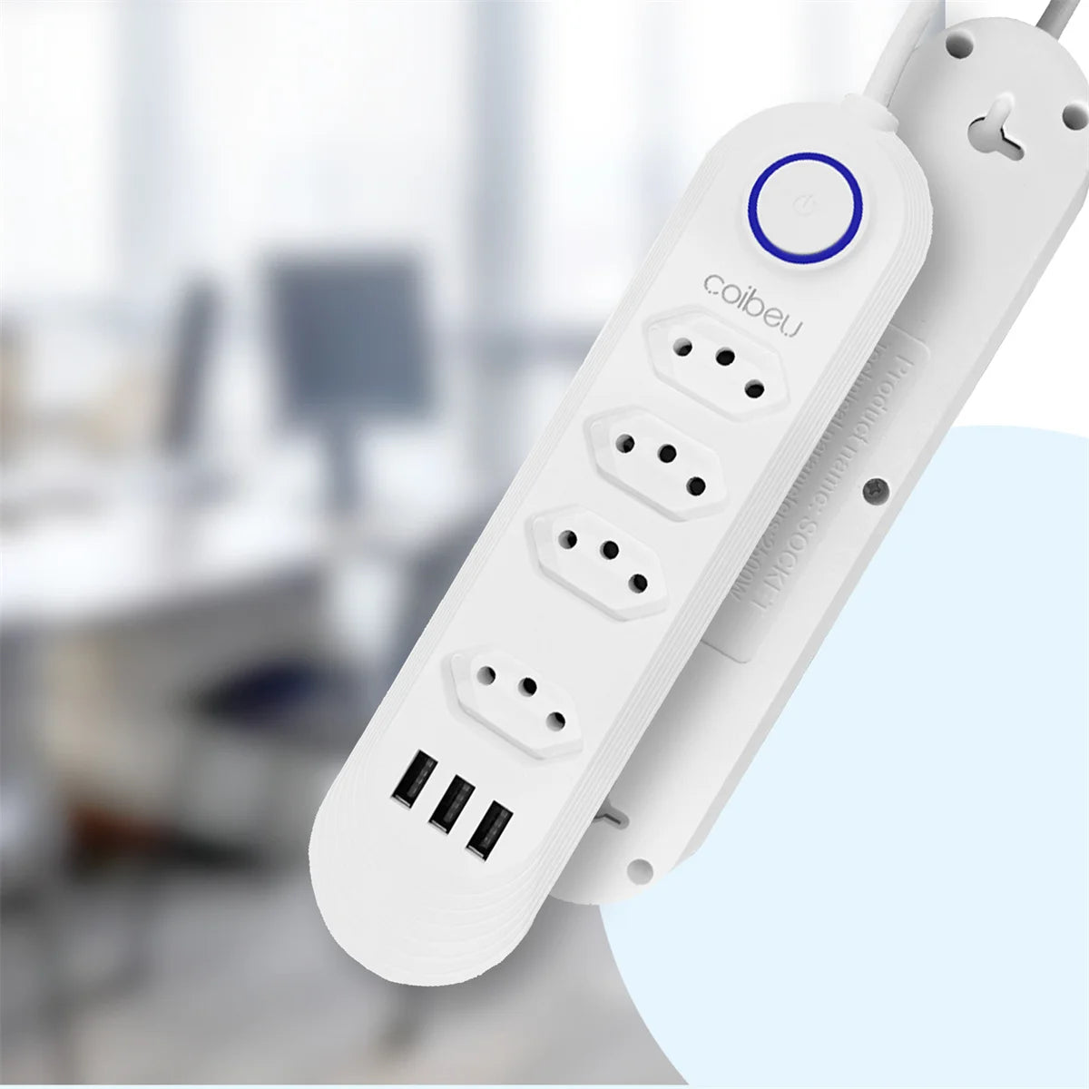 Extensão tomada,Extensão elétrica,Tomada usb,Filtro de linha de tomada,Regua tomadas de energia,Extensao eletrica,110-220V,10A