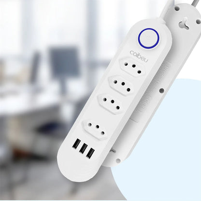 Extensão tomada,Extensão elétrica,Tomada usb,Filtro de linha de tomada,Regua tomadas de energia,Extensao eletrica,110-220V,10A