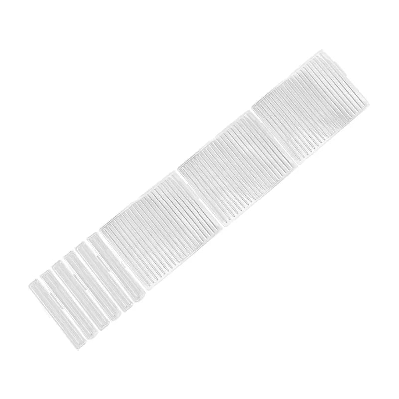 Divisor organizador de gaveta de plástico, divisor de armazenamento de gaveta ajustável diy, separador para meias, roupas íntimas e papelaria escolar