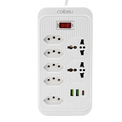 Extensão tomada,Extensão elétrica,Tomada usb,Filtro de linha de tomada,Regua tomadas de energia,Extensao eletrica,110-220V,10A