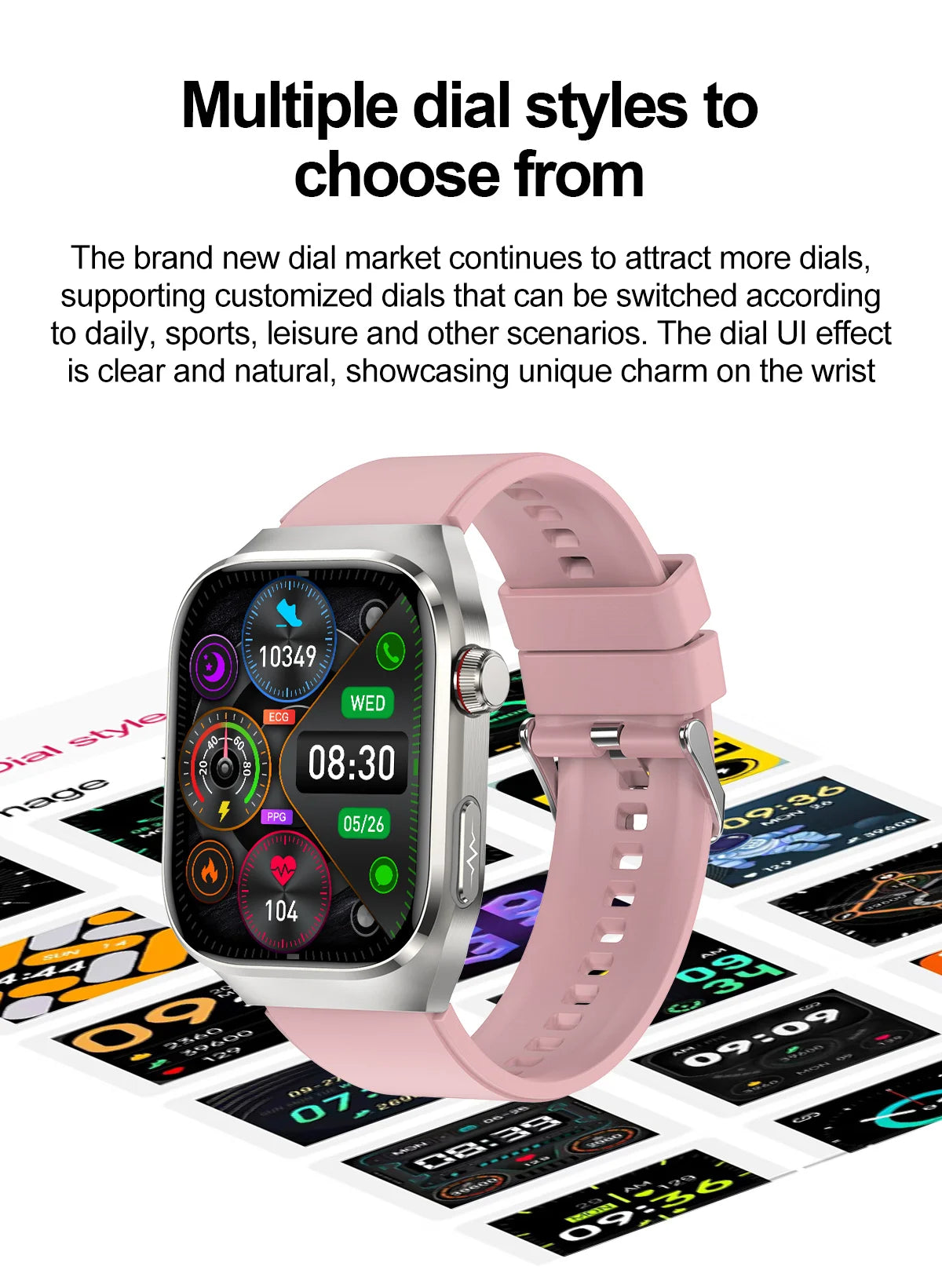 2025new micro exame físico relógio inteligente para homens ácido úrico gordura corporal cinco órgãos relógios de saúde bluetooth chamada smartbracelet