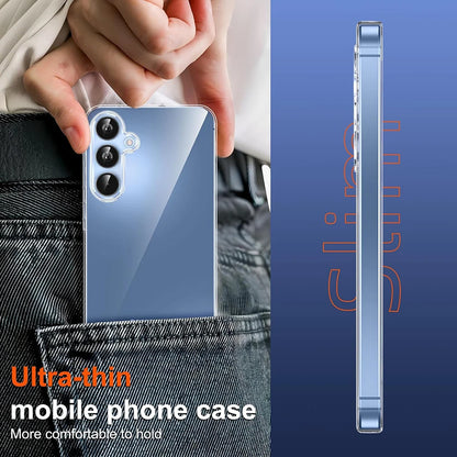 Capa macia de silicone ultrafina para Samsung Galaxy S25 S24 S23 S21 FE S22 Ultra Plus A16 A06 A55 A35 A15 A05S A54 A34 A14 A53 A33