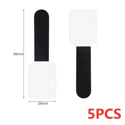 Releasable Nylon Abraçadeiras, Loop Reutilizável, Hoop Tape, Correias Laço, Mouse, Fones de ouvido, Gerenciamento de fio, 20 pcs, 10 pcs, 5pcs